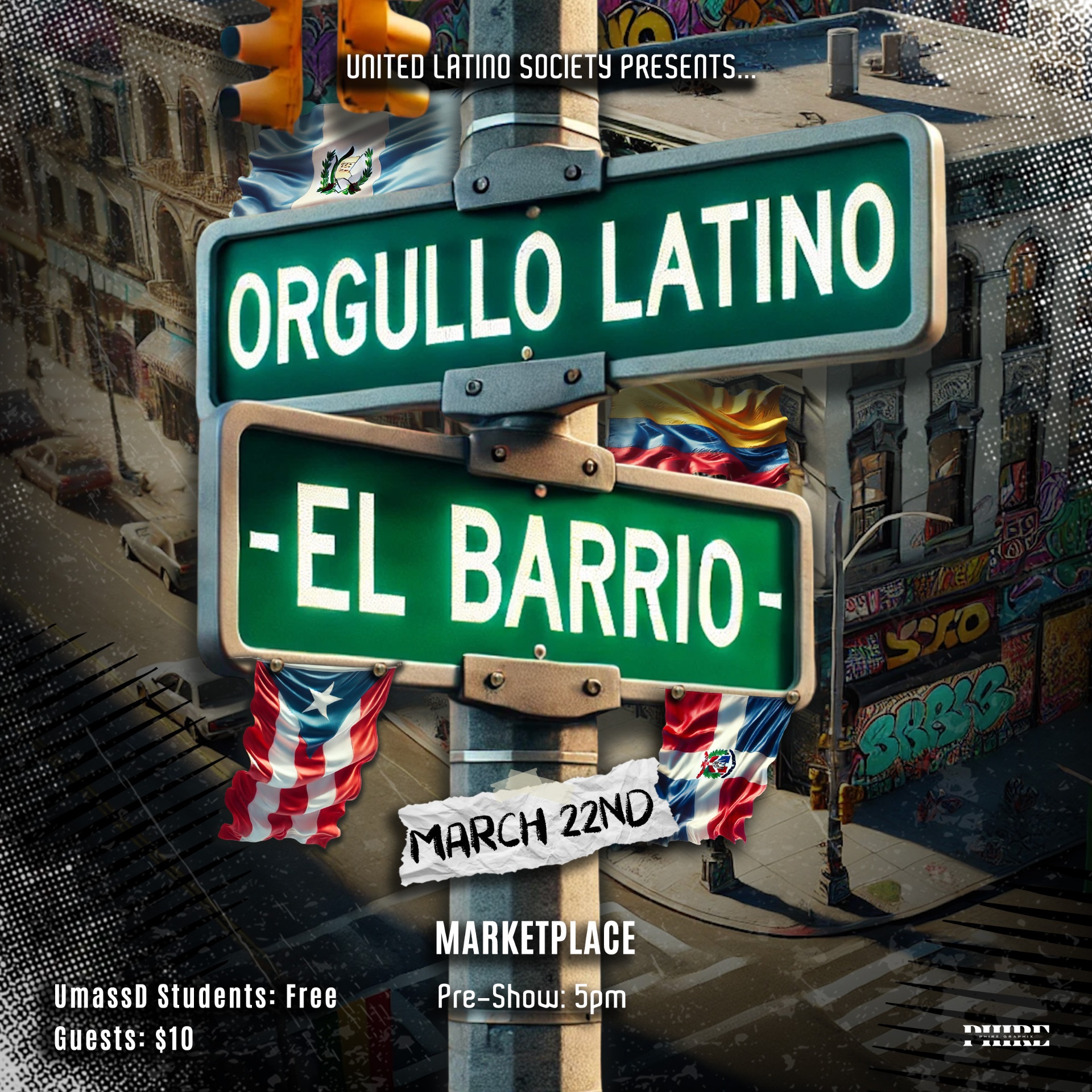 United Latino Society poster